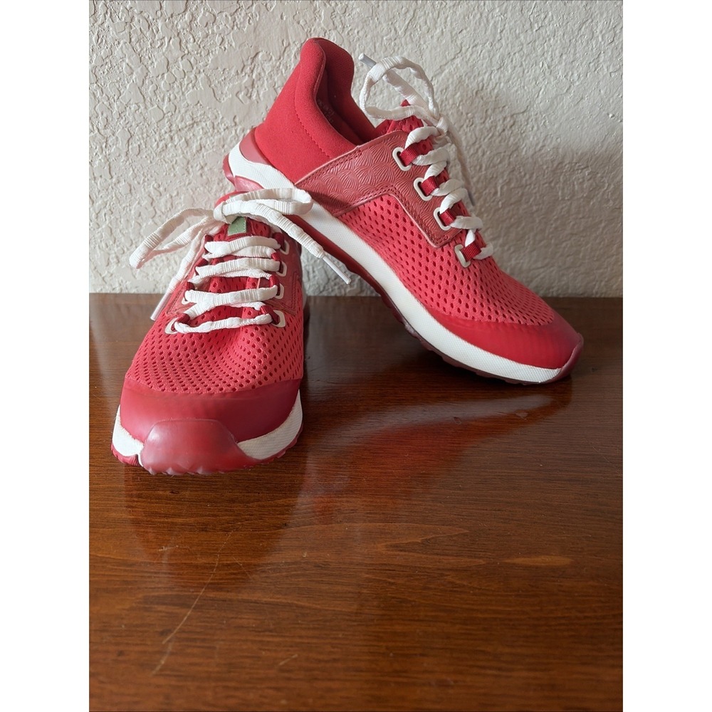 OLUKAI WAILUKU RED SNEAKERS 20478 - LC43 SIZE US W8.5 WOMEN'S